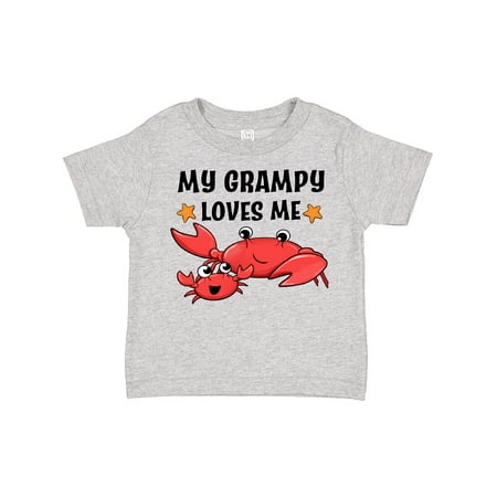 Inktastic My Grampy Loves Me- Cute Crab Family Gift Toddler Boy or Toddler Girl T-Shirt
Inktastic My Grampy Loves Me- Cute Crab Family Gift Toddler Boy or Toddler Girl T-Shirt