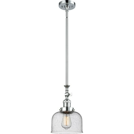 Polished Chrome Tone Mini Pendants 8 Wide Seedy Glass Steel/Cast Brass Medium Base LED 1 Light Fixture
Polished Chrome Tone Mini Pendants 8 Wide Seedy Glass Steel/Cast Brass Medium Base LED 1 Light Fixture