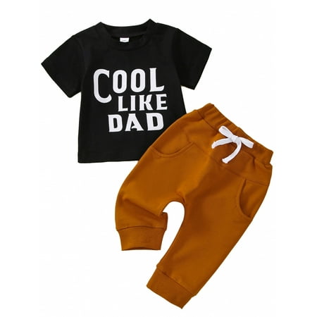 Calsunbaby Newborn Baby Boys Summer Clothes Letter Print Short Sleeve T-shirt Tops Casual Drawstring Pants Set Black 0-3 Months
Calsunbaby Newborn Baby Boys Summer Clothes Letter Print Short Sleeve T-shirt Tops Casual Drawstring Pants Set Black 0-3 Months