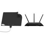 NETGEAR Wifi Router, Mohu Leaf Ultimate Antenna Bundle - Cut the Cable