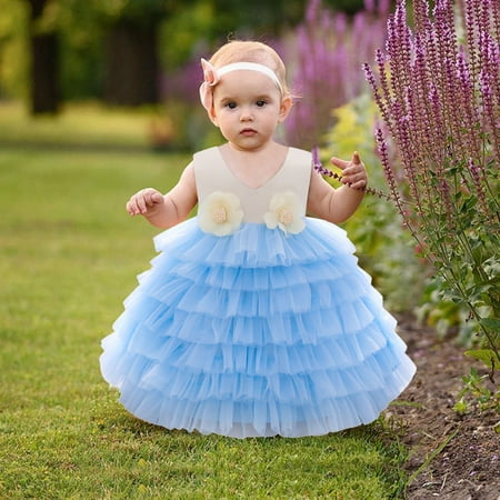 Leutsin Kids Girls Ruffled Princess Bridesmaid Pageant Gown Birthday Party Wedding Dress
Leutsin Kids Girls Ruffled Princess Bridesmaid Pageant Gown Birthday Party Wedding Dress