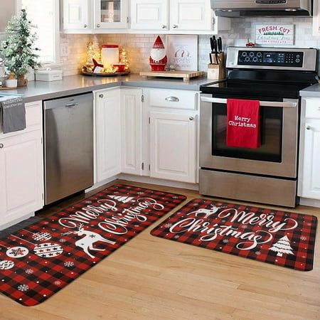 OKHGEG87 Hot Sale Carpet Christmas Kitchen Carpet (2 Pieces) Merry Christmas Kitchen Carpet Washable Cushion Comfortable Kitchen Carpet Set G
OKHGEG87 Hot Sale Carpet Christmas Kitchen Carpet (2 Pieces) Merry Christmas Kitchen Carpet Washable Cushion Comfortable Kitchen Carpet Set G
