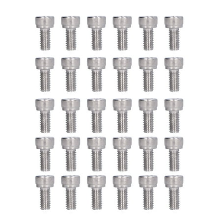 30Pcs Socket Cap Screw M5 A2‑70 Metal Connection Part Set Kit for Maintenance RepairM5x10
30Pcs Socket Cap Screw M5 A2‑70 Metal Connection Part Set Kit for Maintenance RepairM5x10