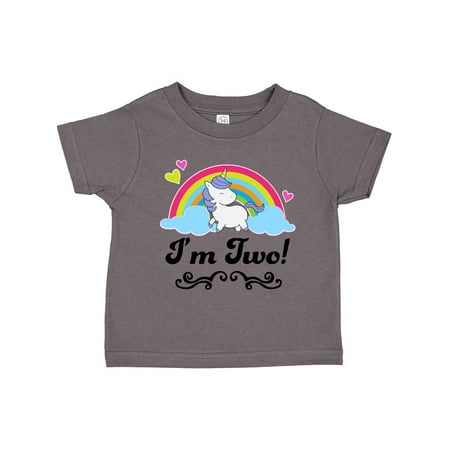 Inktastic 2nd Birthday Rainbow with Girl Unicorn Gift Toddler Toddler Girl T-Shirt
Inktastic 2nd Birthday Rainbow with Girl Unicorn Gift Toddler Toddler Girl T-Shirt