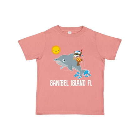 Inktastic Sanibel Island Florida Dolphin Gift Toddler Boy or Toddler Girl T-Shirt 
Inktastic Sanibel Island Florida Dolphin Gift Toddler Boy or Toddler Girl T-Shirt