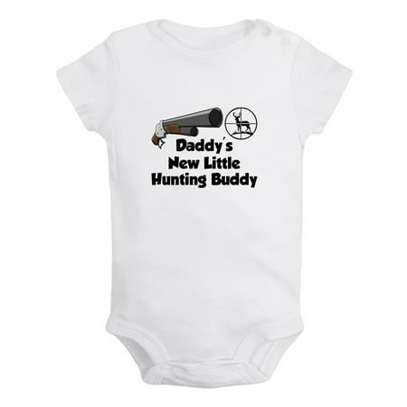 iDzn Daddy s New Little Hunting Buddy Funny Rompers For Babies Newborn Baby Unisex Bodysuits Infant Jumpsuits Toddler 0-24 Months Kids One-Piece Oufits
iDzn Daddy s New Little Hunting Buddy Funny Rompers For Babies Newborn Baby Unisex Bodysuits Infant Jumpsuits Toddler 0-24 Months Kids One-Piece Oufits