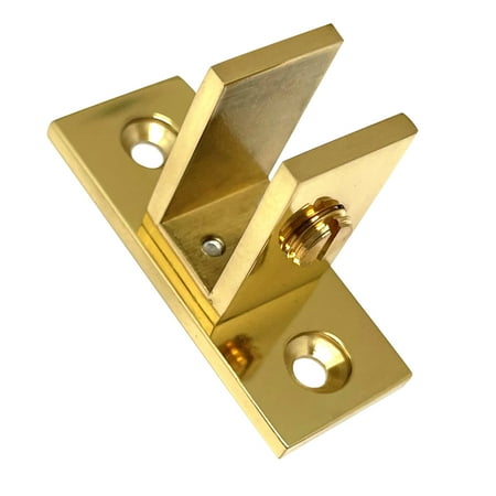 CRL EH48 Brass Short Leg Set Screw Clamp for 1/4 to 5/16 Glass
CRL EH48 Brass Short Leg Set Screw Clamp for 1/4 to 5/16 Glass