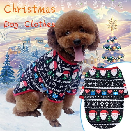 PEONAVET Cat Dog Christmas Outfit Dog Clothes 2020 Christmas New Year Pet Clothes New Year Dog Cat Pet Clothes
PEONAVET Cat Dog Christmas Outfit Dog Clothes 2020 Christmas New Year Pet Clothes New Year Dog Cat Pet Clothes