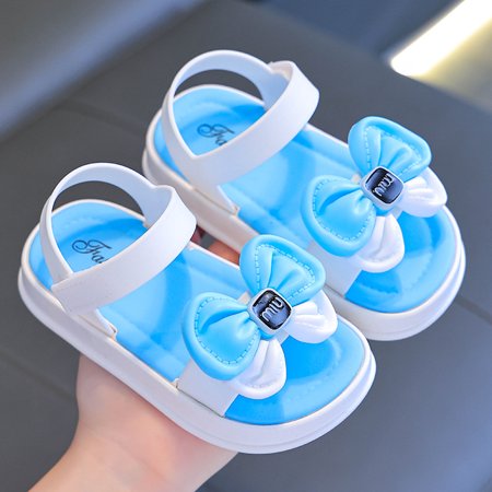 Girls‘ sandals Summer 2024 New Fashion soft bottom children‘s beach shoes middle and big children little girl bow student shoes
Girls‘ sandals Summer 2024 New Fashion soft bottom children‘s beach shoes middle and big children little girl bow student shoes