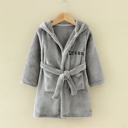 Juebong Baby Kids Essentials Toddler Baby Boys Girls Hooded Thick Warm Flannel Bathrobe Night-robe Pajamas
Juebong Baby Kids Essentials Toddler Baby Boys Girls Hooded Thick Warm Flannel Bathrobe Night-robe Pajamas