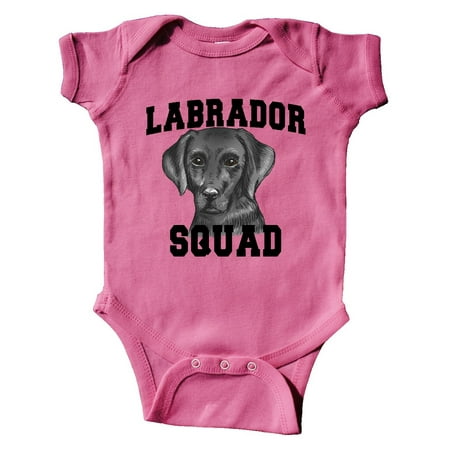 Inktastic Dog Labrador Squad Gift Baby Boy or Baby Girl Bodysuit