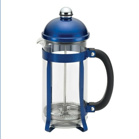 BonJour Coffee 8 Cup French Press in Blue