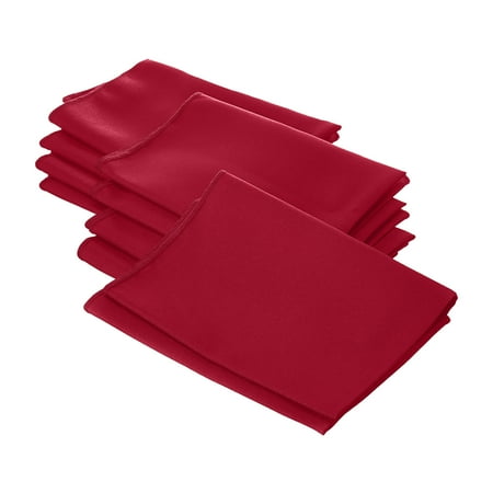 LA Linen 10-Pack Cloth Napkins Washable Reusable Polyester Poplin Table Napkins 18 by 18-Inch Red
LA Linen 10-Pack Cloth Napkins Washable Reusable Polyester Poplin Table Napkins 18 by 18-Inch Red