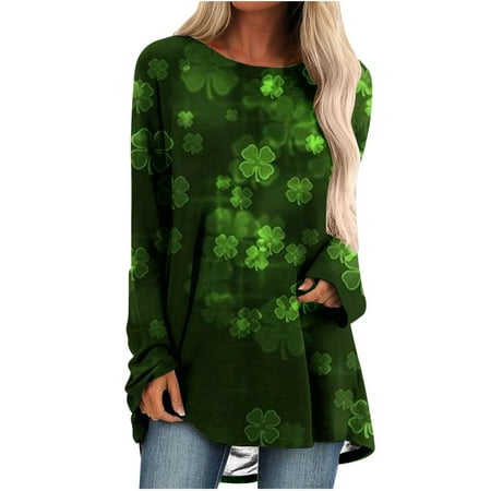 Women s Long Sleeves Shirt Round Neck Casual Printed Sweatshirt Loose Tunic Pullover Trendy Cute Vintage Tunic Tee Shirt Blouse Top
Women s Long Sleeves Shirt Round Neck Casual Printed Sweatshirt Loose Tunic Pullover Trendy Cute Vintage Tunic Tee Shirt Blouse Top