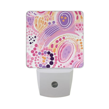 Pink Polka Dots Night Light LED Dusk to Dawn Auto Sensor Night Lamp Plug-in Nightlight for Bedroom Hallway Kitchen 2 PCs
Pink Polka Dots Night Light LED Dusk to Dawn Auto Sensor Night Lamp Plug-in Nightlight for Bedroom Hallway Kitchen 2 PCs
