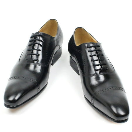 Men‘s Quarter Brogue Genuine Leather Oxford Shoes Pointed Toe Formal Dress Shoes For Wedding Business Meeting Party Graduation Office
Men‘s Quarter Brogue Genuine Leather Oxford Shoes Pointed Toe Formal Dress Shoes For Wedding Business Meeting Party Graduation Office