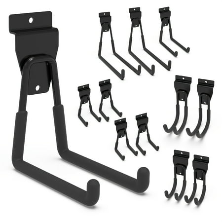 12pcs Slatwall Hooks Multi Sizes Slatwall Hooks Slatwall Accessories For Display Storage And Organization
12pcs Slatwall Hooks Multi Sizes Slatwall Hooks Slatwall Accessories For Display Storage And Organization