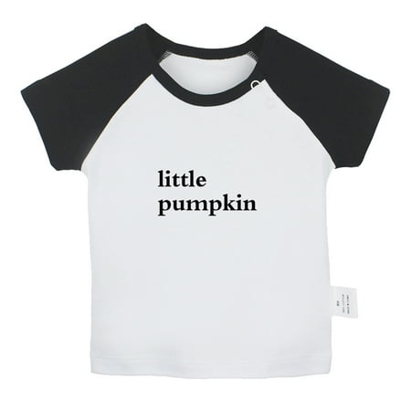 Little Pumpkin Funny T shirt For Baby Newborn Babies T-shirts Infant Tops 0-24M Kids Graphic Tees Clothing (Short Black Raglan T-shirt 0-6 Months)
Little Pumpkin Funny T shirt For Baby Newborn Babies T-shirts Infant Tops 0-24M Kids Graphic Tees Clothing (Short Black Raglan T-shirt 0-6 Months)