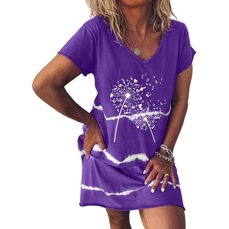 Avamo Night Shirts for Women Nightgowns V Neck Short Sleeve Printed Sleep Shirts Comfy Soft Pajamas Sleepwear S-5XL
Avamo Night Shirts for Women Nightgowns V Neck Short Sleeve Printed Sleep Shirts Comfy Soft Pajamas Sleepwear S-5XL
