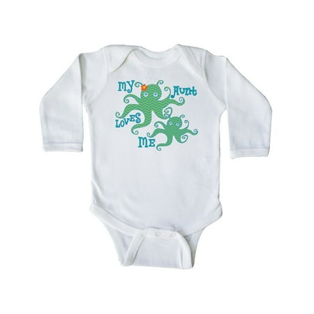 Inktastic My Aunt Loves Me octopus Gift Baby Boy or Baby Girl Long Sleeve Bodysuit
Inktastic My Aunt Loves Me octopus Gift Baby Boy or Baby Girl Long Sleeve Bodysuit