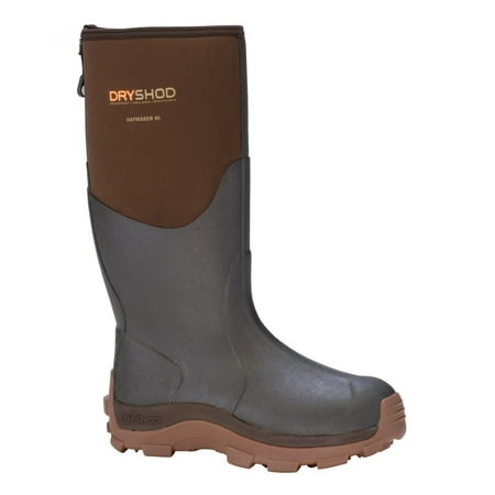 DRYSHOD Dryshod Mens Haymaker Pull On Farm Boot Brown - HAY-MH-BR