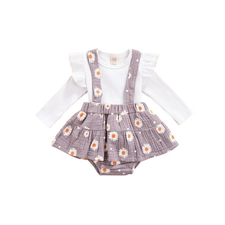 Calsunbaby Kids Baby Girls Ribbed Fly Sleeve Pullover Tops Flower Print Overalls Shorts Outfits Purple 9-12 Months
Calsunbaby Kids Baby Girls Ribbed Fly Sleeve Pullover Tops Flower Print Overalls Shorts Outfits Purple 9-12 Months