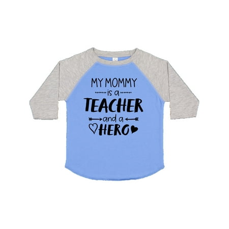 Inktastic My Mommy is a Teacher and a Hero Gift Toddler Boy or Toddler Girl T-Shirt
Inktastic My Mommy is a Teacher and a Hero Gift Toddler Boy or Toddler Girl T-Shirt