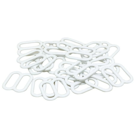 High Quality Wide White Metal Slides - 1/2 inch or 13mm - DIY Bra Supplies Adjusters Bulk Options - 10 Pairs/20 Pieces
High Quality Wide White Metal Slides - 1/2 inch or 13mm - DIY Bra Supplies Adjusters Bulk Options - 10 Pairs/20 Pieces