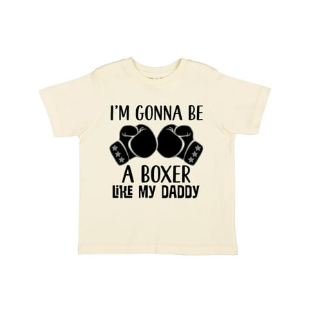 Inktastic Boxer Like Daddy Boxing Gift Toddler Boy or Toddler Girl T-Shirt