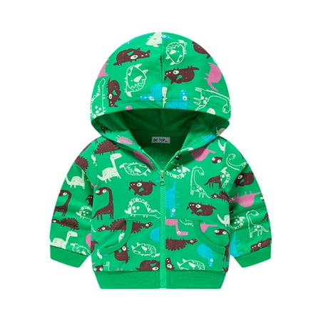 2-8T Kids Boys Girls Cartoon Dinosaur Hooded Jacket Casual Zipper Hoodie Coat Outerwear
2-8T Kids Boys Girls Cartoon Dinosaur Hooded Jacket Casual Zipper Hoodie Coat Outerwear