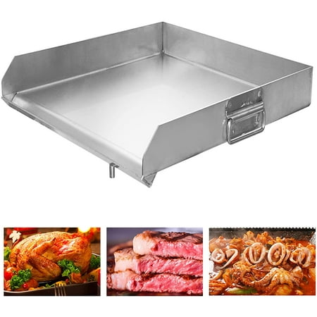 Minneer 32 x 18 Stainless Steel Griddle with Even Heat Cross Bracing and Integral Handles for Tailgating and Parties
Minneer 32 x 18 Stainless Steel Griddle with Even Heat Cross Bracing and Integral Handles for Tailgating and Parties