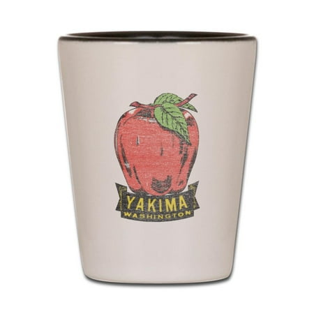 CafePress - Vintage Yakima Apple - White/Black Shot Glass Unique and Funny Shot Glass
CafePress - Vintage Yakima Apple - White/Black Shot Glass Unique and Funny Shot Glass