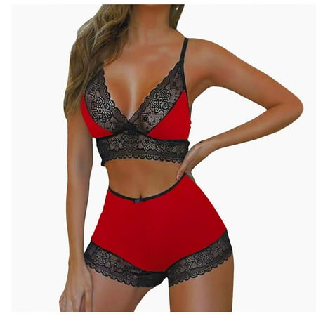 Sebulube Lingerie Set Women Bra Solid Color Suit Lace Edge Shorts Suit No Rims Underwears
Sebulube Lingerie Set Women Bra Solid Color Suit Lace Edge Shorts Suit No Rims Underwears
