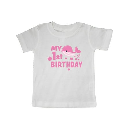 Inktastic Nautical My 1st Birthday with Pink Whale and Anchor Gift Baby Boy or Baby Girl T-Shirt
Inktastic Nautical My 1st Birthday with Pink Whale and Anchor Gift Baby Boy or Baby Girl T-Shirt