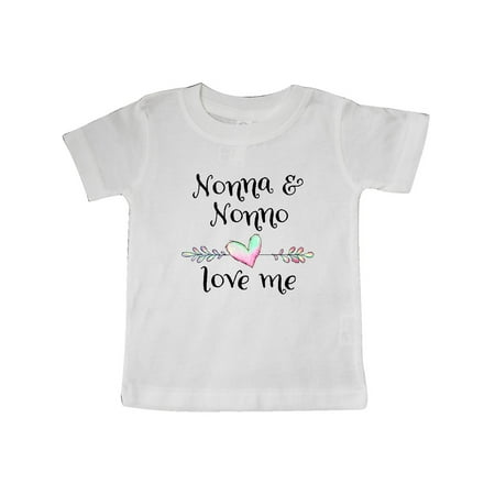 Inktastic Nonna and Nonno Love Me- Heart Grandchild Gift Baby Boy or Baby Girl T-Shirt
Inktastic Nonna and Nonno Love Me- Heart Grandchild Gift Baby Boy or Baby Girl T-Shirt