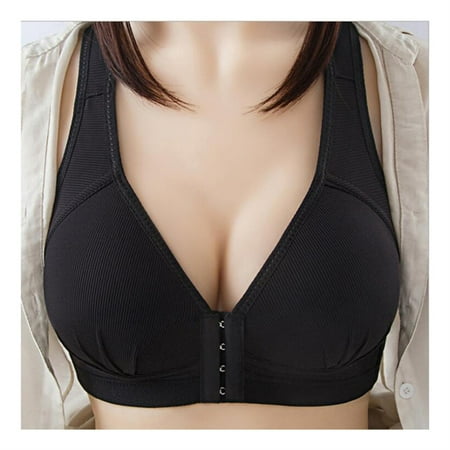 Plus Size Push Up Bra Front Closure Solid Color Brassiere Bra 36-46 Wireless Plus Size Push Up Bra Front Closure Solid Color Brassiere Bra Wireless Underwear 36-46 for Women Black 46
Plus Size Push Up Bra Front Closure Solid Color Brassiere Bra 36-46 Wireless Plus Size Push Up Bra Front Closure Solid Color Brassiere Bra Wireless Underwear 36-46 for Women Black 46