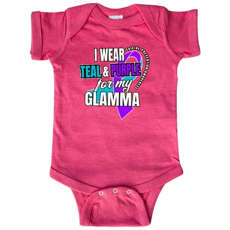 Inktastic Suicide Prevention I Wear Teal and Purple for My Glamma Gift Baby Boy or Baby Girl Bodysuit
Inktastic Suicide Prevention I Wear Teal and Purple for My Glamma Gift Baby Boy or Baby Girl Bodysuit