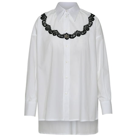 DOLCE & GABBANA Woman Camicia In Cotone Bianca