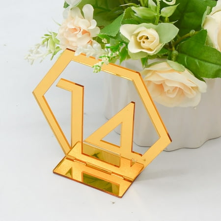 Christmas Decorations Three Dimensionals Gold And Silver Acrylic Wedding Digital Table Number Card Table Seat Card Mirror Table Ornaments for Xmas Indoor Décor Party Favors
Christmas Decorations Three Dimensionals Gold And Silver Acrylic Wedding Digital Table Number Card Table Seat Card Mirror Table Ornaments for Xmas Indoor Décor Party Favors