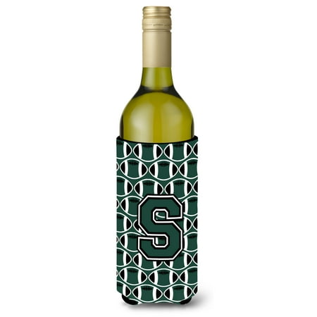 Carolines Treasures CJ1071-SLITERK Letter S Football Green and White Wine Bottle Beverage Insulator Hugger Wine
Carolines Treasures CJ1071-SLITERK Letter S Football Green and White Wine Bottle Beverage Insulator Hugger Wine