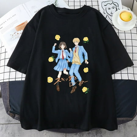 JHPKJSkip and Loafer Shirts Girls/boys 100% Cotton Tshirt Kawaii Anime T Shirt Creative Aesthetic Clothes Printed Graphic T-shirt
JHPKJSkip and Loafer Shirts Girls/boys 100% Cotton Tshirt Kawaii Anime T Shirt Creative Aesthetic Clothes Printed Graphic T-shirt
