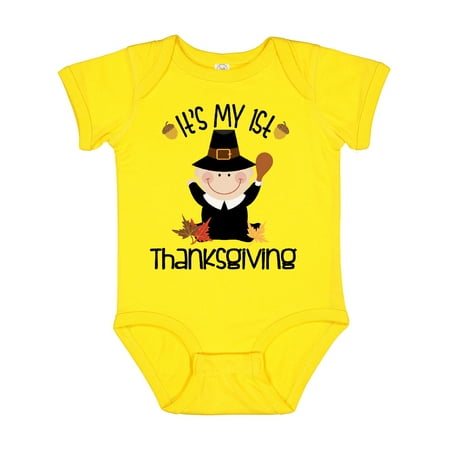 Inktastic 1st Thanksgiving Pilgrim Boy Gift Baby Boy Bodysuit
Inktastic 1st Thanksgiving Pilgrim Boy Gift Baby Boy Bodysuit
