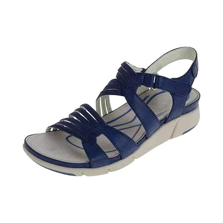 SHENGXINY Women Wedge Sandals Summer Ladies Roman Sandals Open-toe Platform Flat Sandals for Woman Casual Outdoor Plus Size Beach Shoes
SHENGXINY Women Wedge Sandals Summer Ladies Roman Sandals Open-toe Platform Flat Sandals for Woman Casual Outdoor Plus Size Beach Shoes