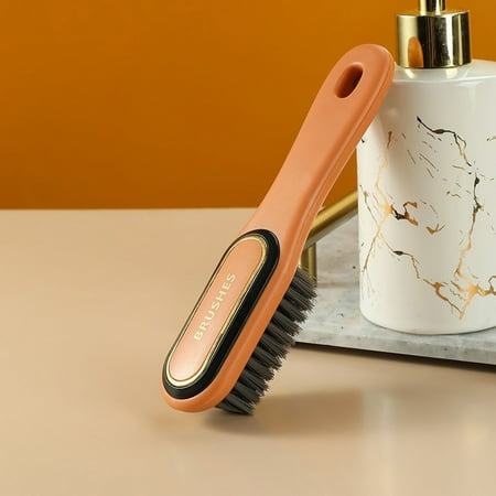 PTJKU Long-Handled Shoe & Clothes Cleaning Brush - Unique Design Soft Bristles Multi-Angle Cleaning Perfect for Restrooms & Home Use Orange
PTJKU Long-Handled Shoe & Clothes Cleaning Brush - Unique Design Soft Bristles Multi-Angle Cleaning Perfect for Restrooms & Home Use Orange