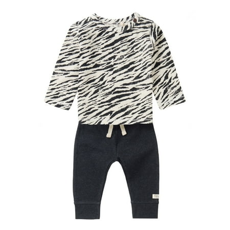 Baby Unisex Bethal Set - Oatmeal Size 4-6 Months