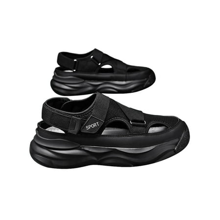 Tenmix Womens Sport Sandals Hollow Out Walking Shoe Summer Casual Shoes Mesh Sneaker Unisex Comfort Non-slip Sandal Sneakers Black 5
Tenmix Womens Sport Sandals Hollow Out Walking Shoe Summer Casual Shoes Mesh Sneaker Unisex Comfort Non-slip Sandal Sneakers Black 5