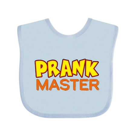 Inktastic Prank Master April Fools Day Gift Baby Boy or Baby Girl Bib