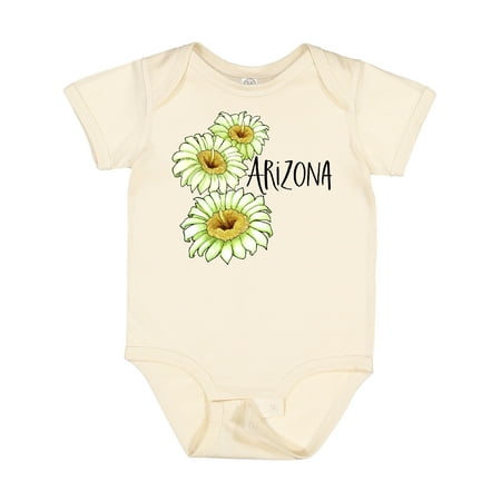 Inktastic Arizona Saguaro Cactus Flowers Gift Baby Boy or Baby Girl Bodysuit