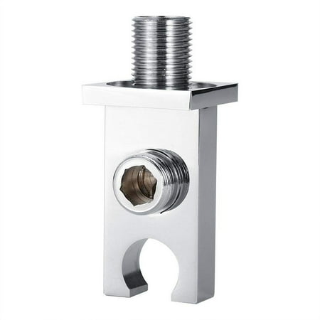 Shower Head Hose Bracket Holder Solid Brass Swivel Wall Mounted Bathroom
