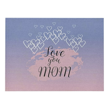 Mother s Day Cotton And Linen Placemat Love Series Non-slip Insulation Pad Place Mats
Mother s Day Cotton And Linen Placemat Love Series Non-slip Insulation Pad Place Mats